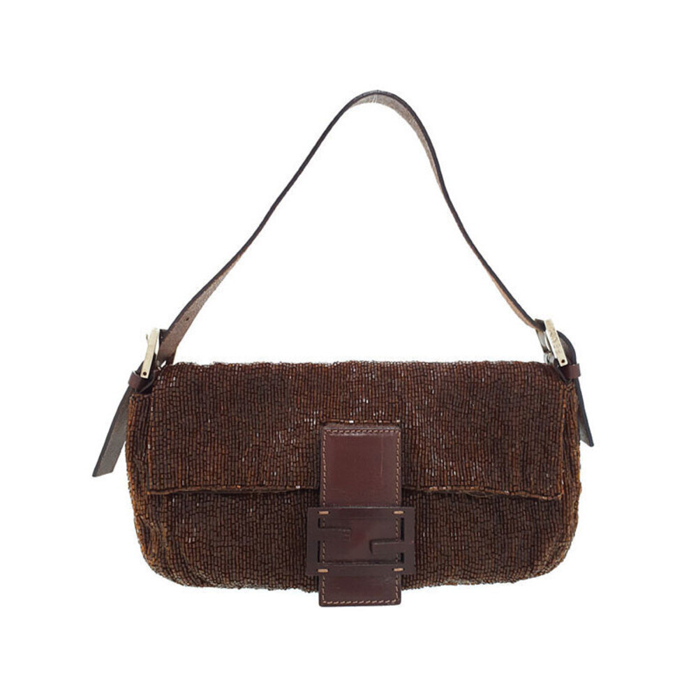 Fendi Bag Bucket Beaded Semi Shoulder Mamma - Picture 2 of 9